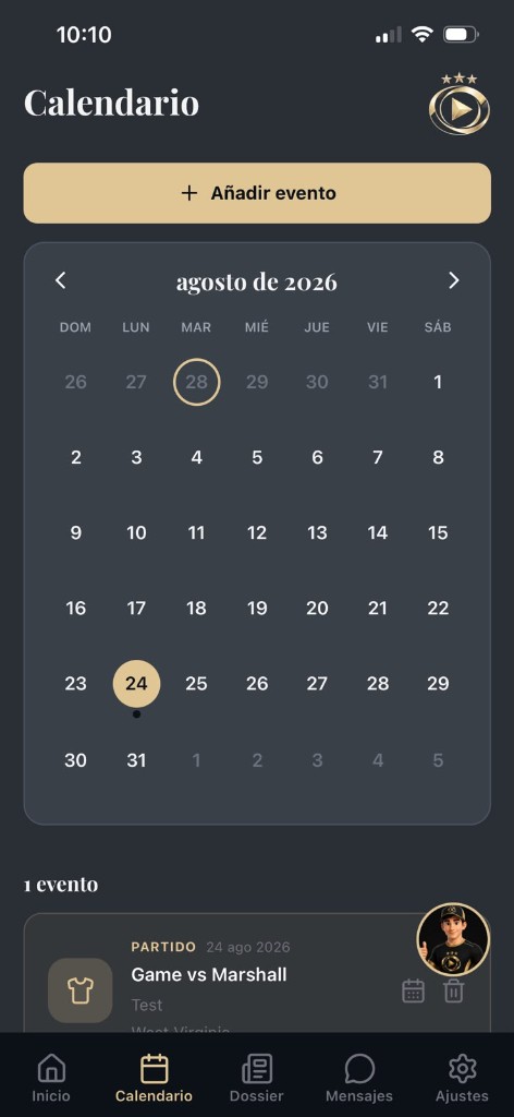 Private calendar